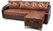 Бренд - диван механизм еврокнижка, сиденье разделено на две части.