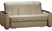 Гадар - диван с трансформацией аккордеон.  Для чехла можно выбрать иск/кожу или другие ткани.