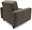 Кресло, диван и пуфик Милано установлены на ножки высотой 12 см.