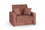 Кресло-кровать Альбион 90 см с успехом выполнит роль односпальной кровати или детского диванчика.