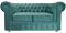 Диван Честер-2 на фото драпирован микровелюром украшен стразами, цена по 2-й категории.