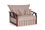 Кресло-кровать Квест спальное место 90х200 см, габаритные размеры 112х100 см.