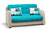 Диван Тайс  - металлокаркас, съемный чехол. Фото: Вельвет Люкс 41 и 02, подушки Галери Арт 01. 
